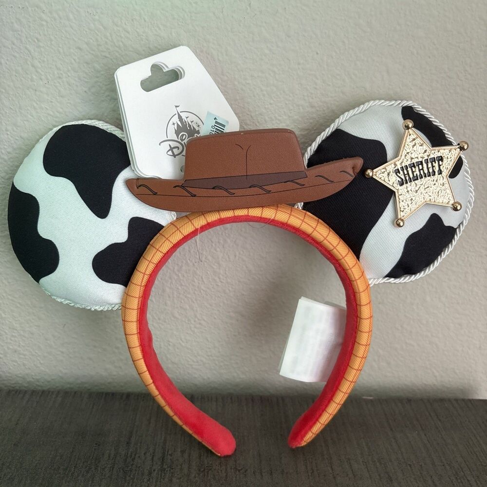 Disney 2026 Pixar Toy Story Woody Minnie Ears Headband New